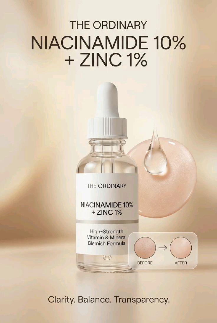 The Ordinary Niacinamide 10% + ZINC 1%