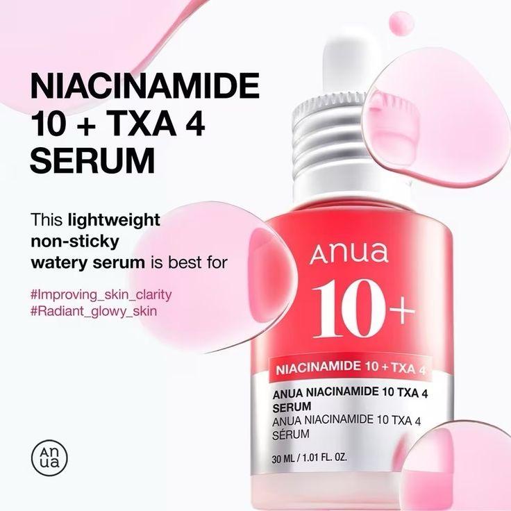 Anua Niacinamide 10% + TXA 4% Serum
