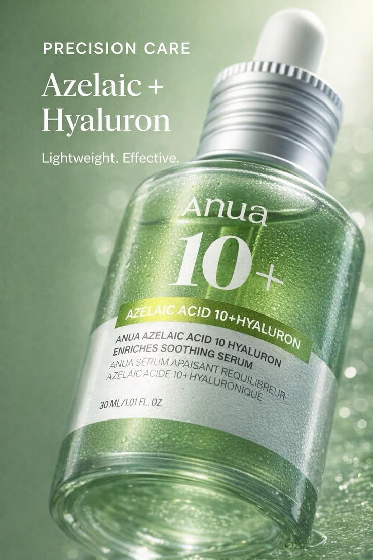 Anua azelaic acid 10 hyaluron redness soothing serum